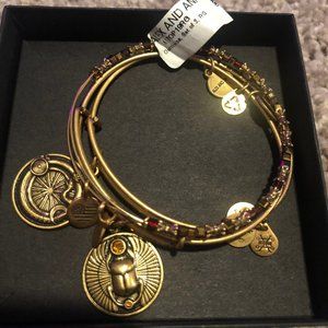 Alex and Ani Bracelet Stack (3)